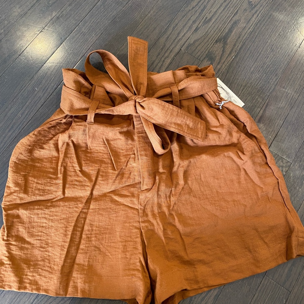 a new day paper bag waist shorts